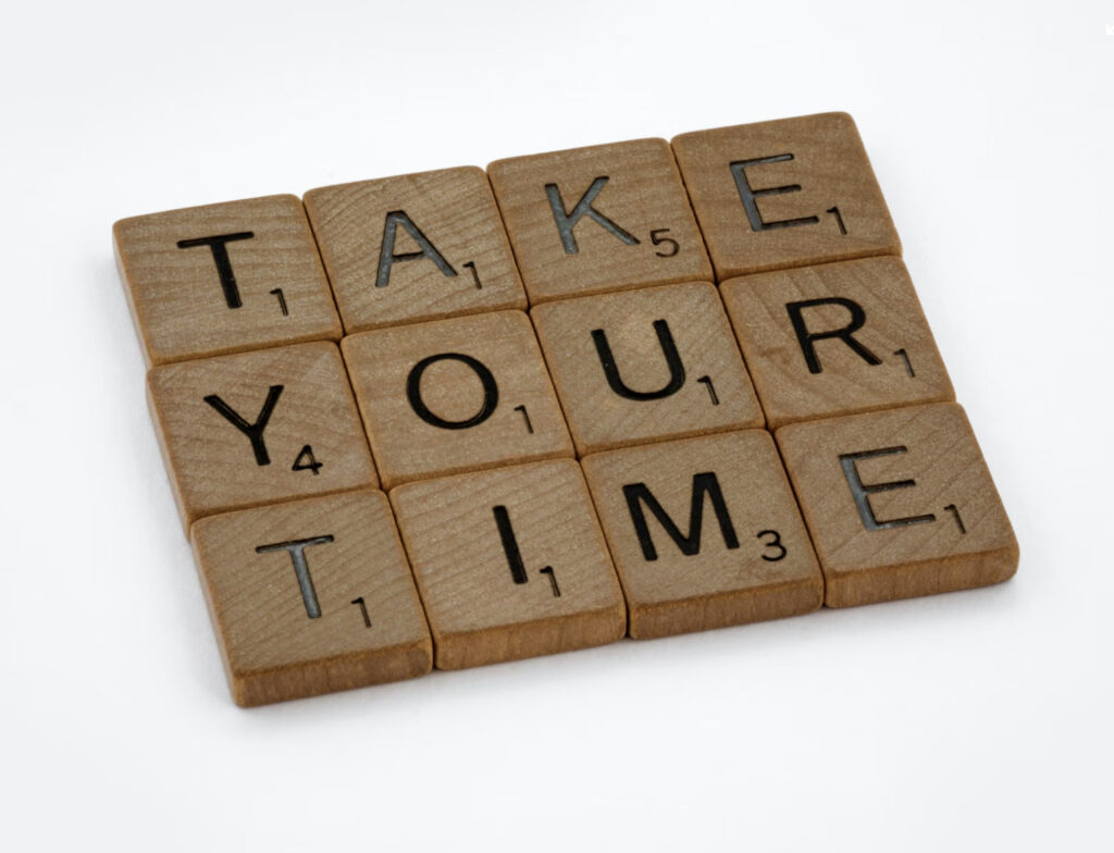 how to slow down your mind