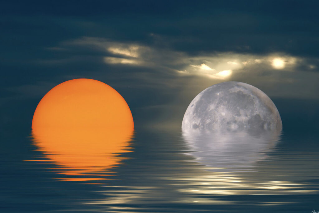 the sun the moon the stars